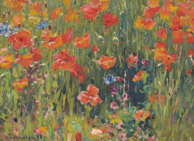 Mohnblumen von Robert William Vonnoh